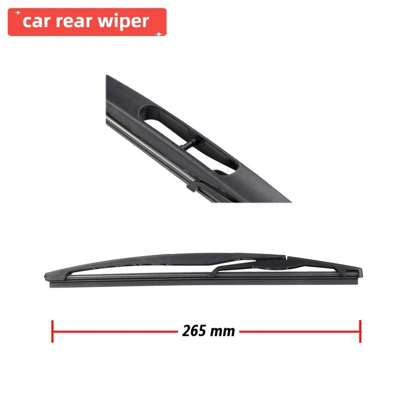 Car Rear Wiper Blade Blades Back Window Wipers Arm For Chevrolet Aveo Hatchback (2011 Onwards) 265mm Auto Windscreen Blade