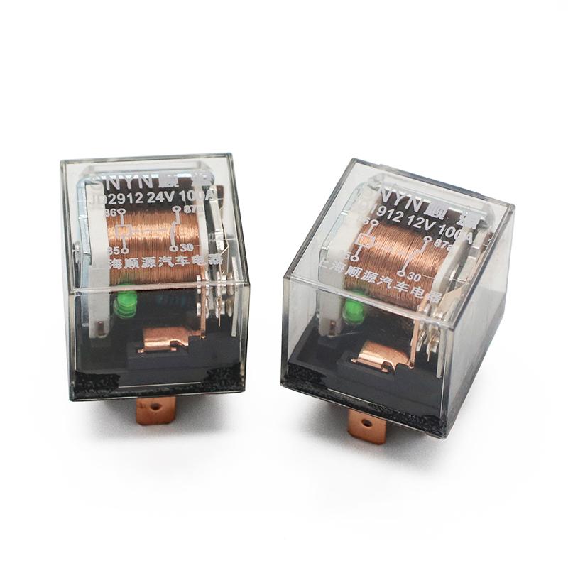 1pcs Automotive Relay 12V 100A 5Pin SPDT High Capacity Switching Car Control Device Car Relays DC 24V Relays 5