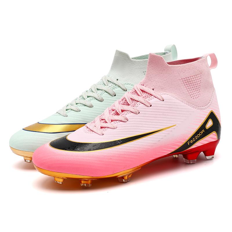 Football Field Boots Men's Soccer Cleats for Professionals' Boys' Quality Teenager Grass Training Non-slip Outdoor Sports Sneaker New