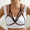 Exotische Bekleidung Damen Lift BH Babydoll Sexy Dessous Bondage Wilde Träger Geschirr Unterwäsche Sexy Linie BH Top Träger