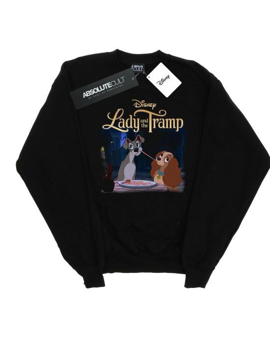 Disney Womens/Ladies Lady And The Tramp Homage Sweatshirt