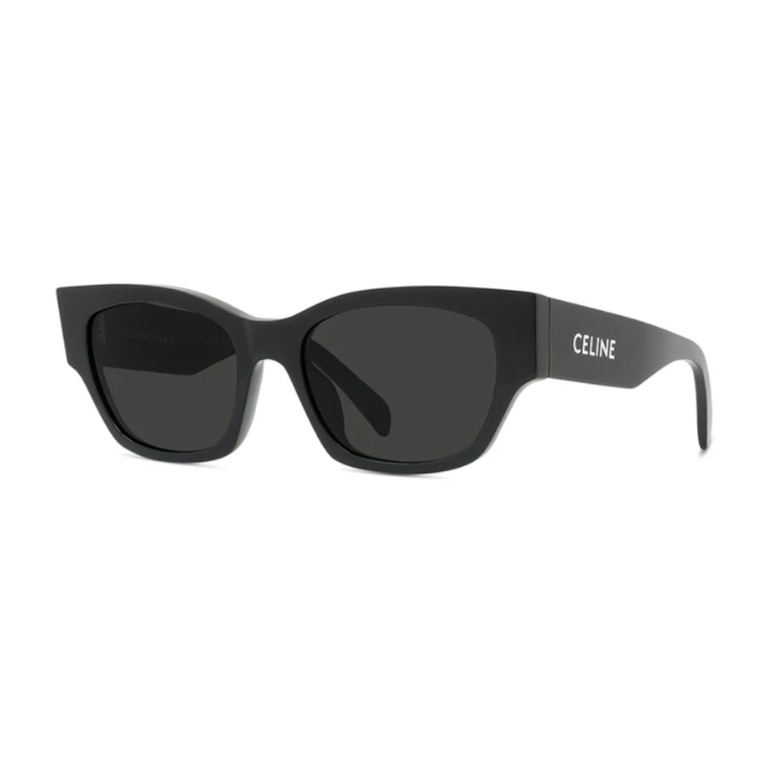 Celine Logo Cat Eye Sunglasses Women sunglasses Black CL40197U5401A Brown Eyeglass Pouch