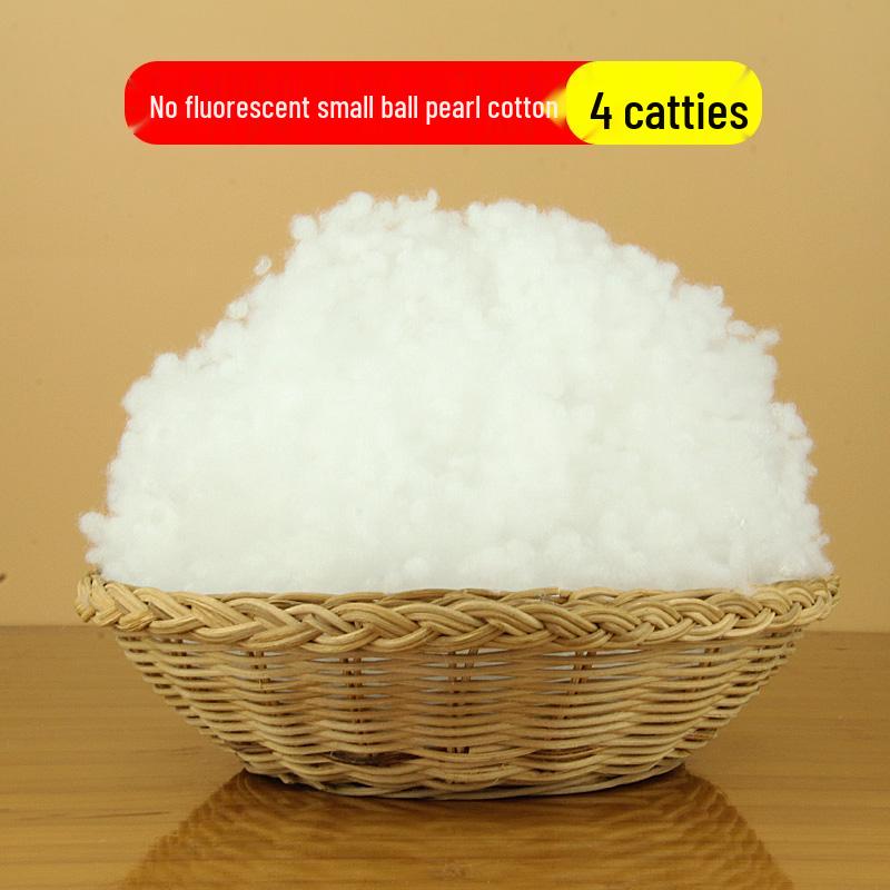 Granular Pearl & Silk Cotton Pillow with Polyester Fiber Filling