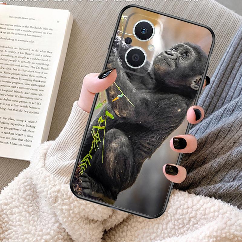 Monkey Gorilla Ape Baby Case For OPPO Reno 12 F 13 13F 11F 8T 7 8 10 Pro OPPO Find X8 Pro X6 X3 X5 Lite Cover Fundas
