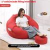 Large Seat Bean Bag Comfortable Lazy Sofa Chair Linen Lounger Couch Tatami Gift