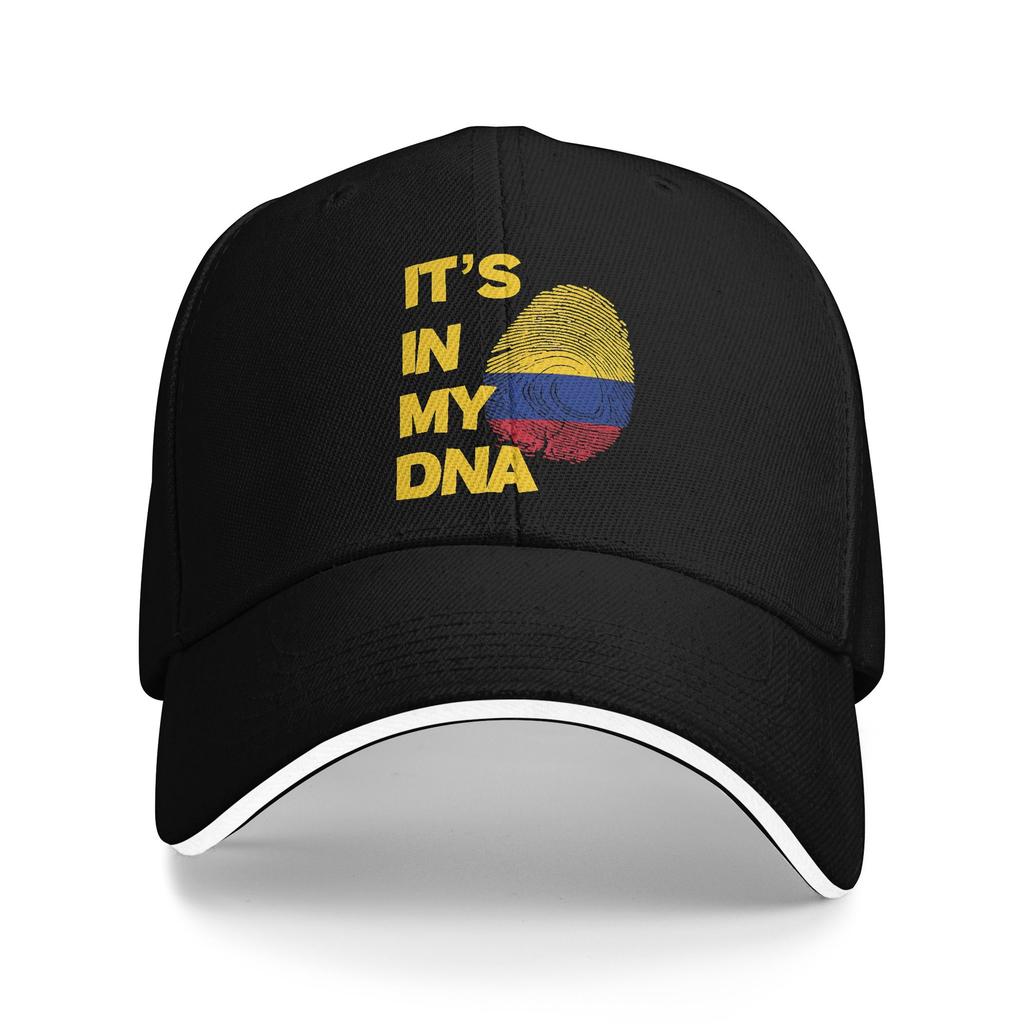 Colombia Flag Text Sun Baseball Cap Summer Unisex Adult  Design Trucker Hat Wholesale Casual Hunting Camping Baseball Caps
