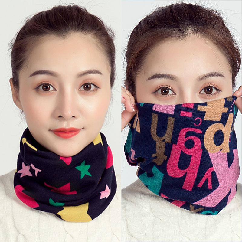 Men's Thermal Multifunctional Neck Gaiter: Windproof, Thickened Headscarf and Face Mask for Outdoor Cycling.