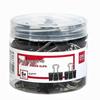 Deli Black Fishtail Bill Clips, Large & Small Sizes for Office & Student Use