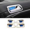 For Jeep Grand Cherokee WK2 2014-  ABS Chrome Steering Wheel Door Bowl Window Lift Button Gear Box AC Vent  Seat Back Cover
