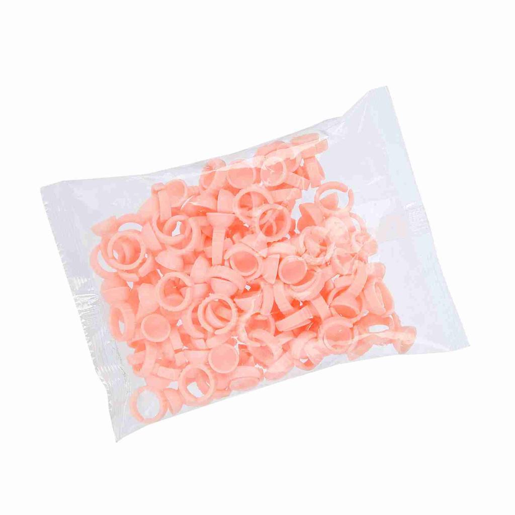 100Pcs Eyebrow Tattoo   Cup Microblading Pigment Glue Holder L