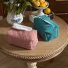 Ins Nordic Texture Taschentuchbox Serviettenhalter für Wohnzimmertisch Taschentuchboxen Container Home Auto Papierspenderhalter