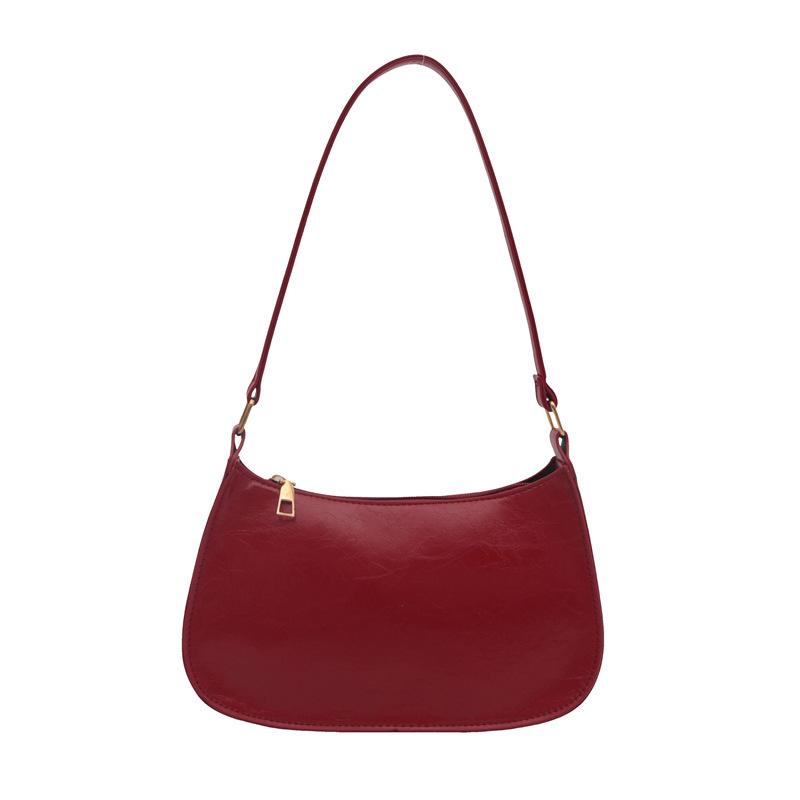 Korean Version of the Trend Underarm Bag Niche Design Shoulder Bag New Bag Women's Casual Simple Handbag Portable