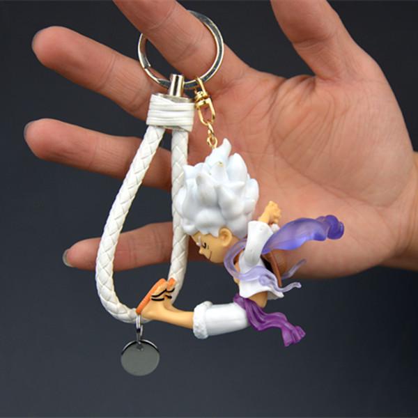 Piraten Schlüsselanhänger Geschenk: Blind Box Anime-Figuren - Monkey D. Luffy, Zoro, Chopper, Ace