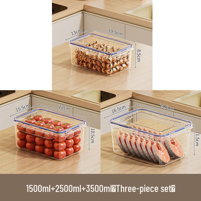 ZISIZ Refrigerator Food Storage Container