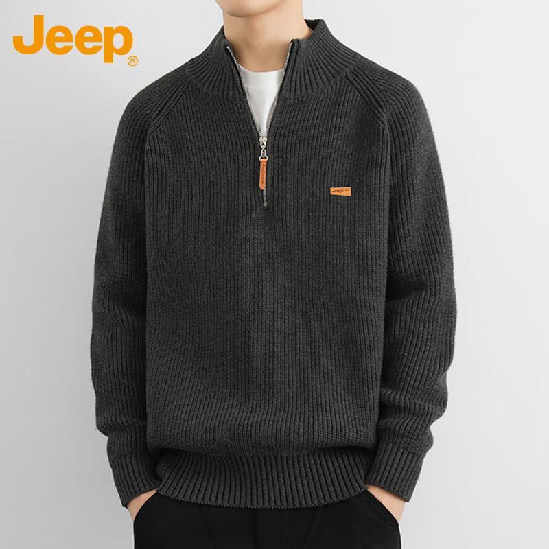 

JEEP Men s Winter Thickened Pullover Sweater XL