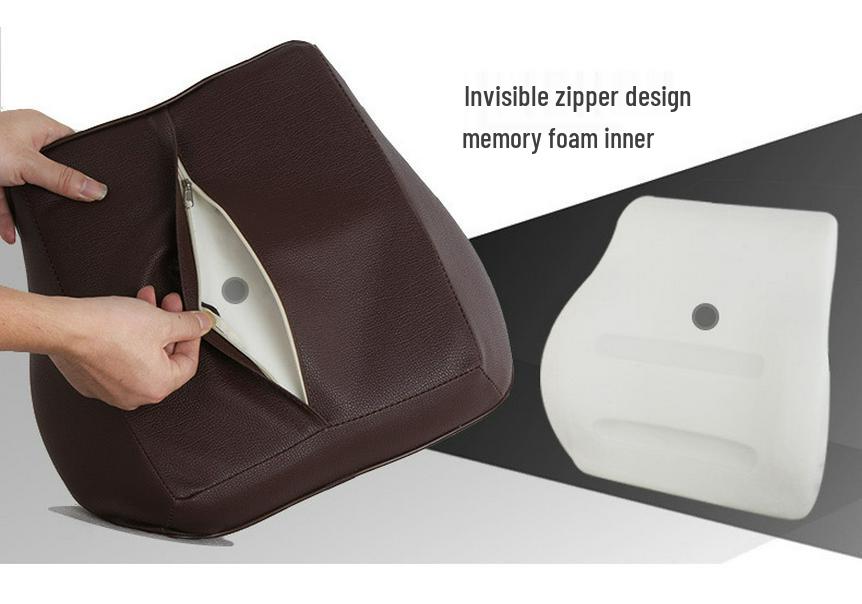 Memory Foam Car Lumbar Support Pillow Set for Drivers
