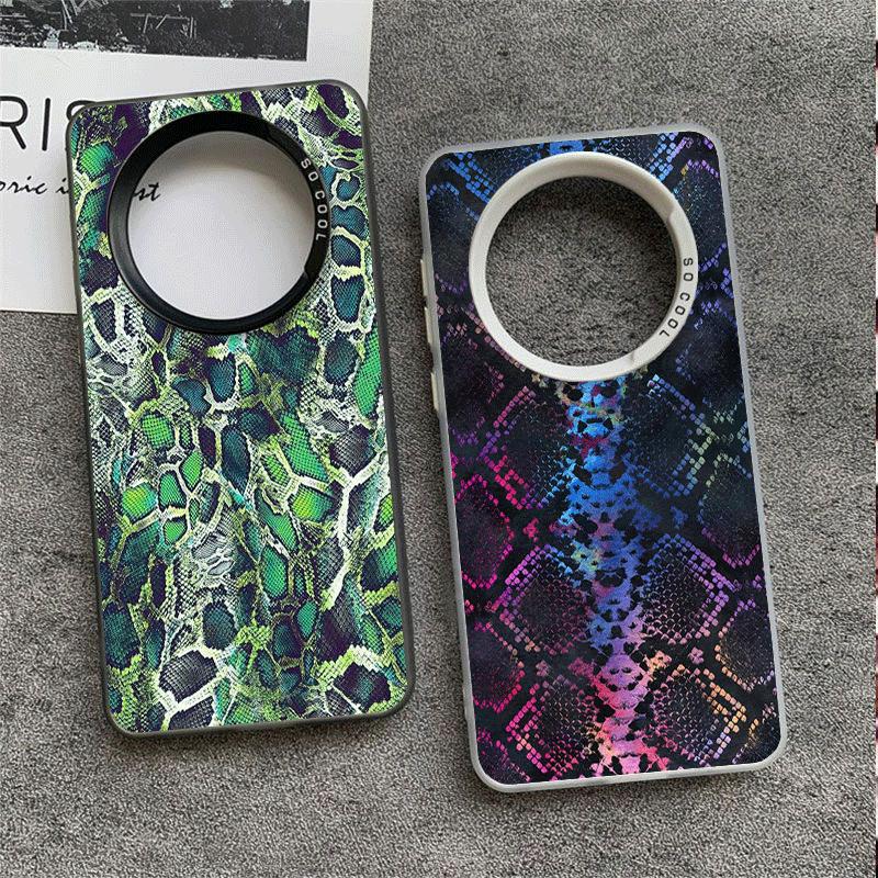 Fashion Snake Skin Pattern Soft Phone Case for Xiaomi Redmi Note 13 14 15 Pro Plus 12S 12 11S 11 11T 10S 10 Shockproof Cover Bac