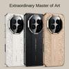 Auspicious Cloud Leather Carving Process Embossed Case For Honor Magic8 Pro Magic 8 Slim Plated Frame Protection Cover
