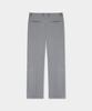 BIRBANTE [Birbante] Melange Double-Pleat Set-Up Slacks - Light Gray