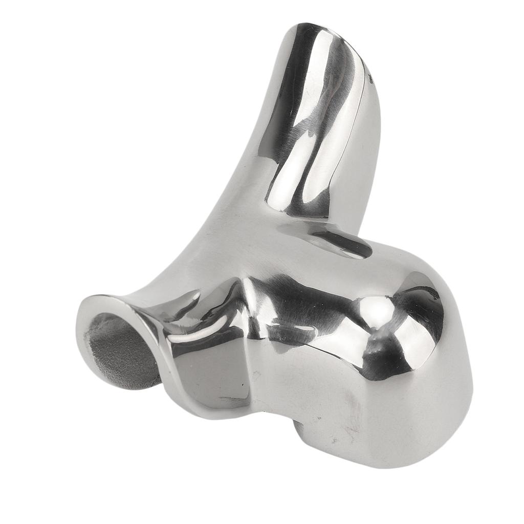 Coffee Portafilter Diverter Nozzle Stainless Steel Double Guide Diversion Nozzle for Semi Automatic