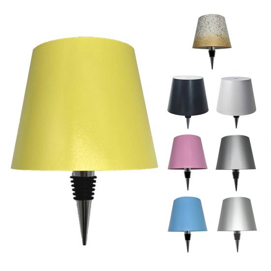 Wine Bottle Lamp Wireless Light USB Rechargeable Dimmable Touch Control Soft Glow Flicker Free LED Wine Bottle Light