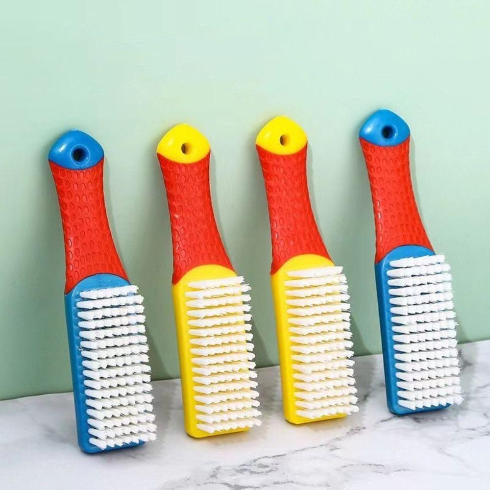 Accessories Multipurpose Cleaning Brush Long Handle Household Cleaning Soft Bristled Brush Rubber Grip Shoe Brush