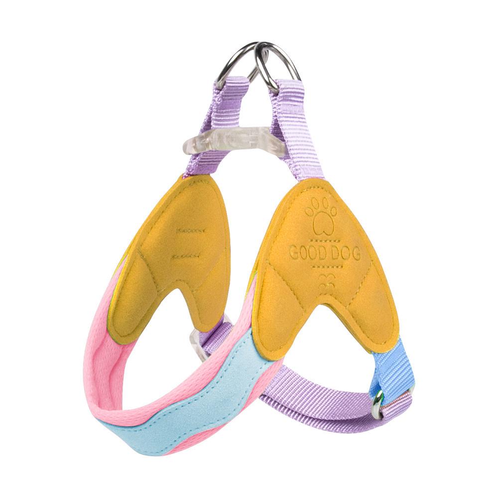 

New Anti-Pull Shiba Inu Harness & Leash for Medium/Large Dogs - Outdoor Vest-Style Control Chain XXS (5-10 lbs)