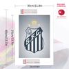 Santos FC Pattern  3pcs 100% Round Full Drill 5D DIY Diamond Painting Embroidery Cross Stitch Rhinestone Décor