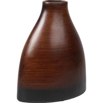 Brown Ceramic Vase 19x10x22 Cm