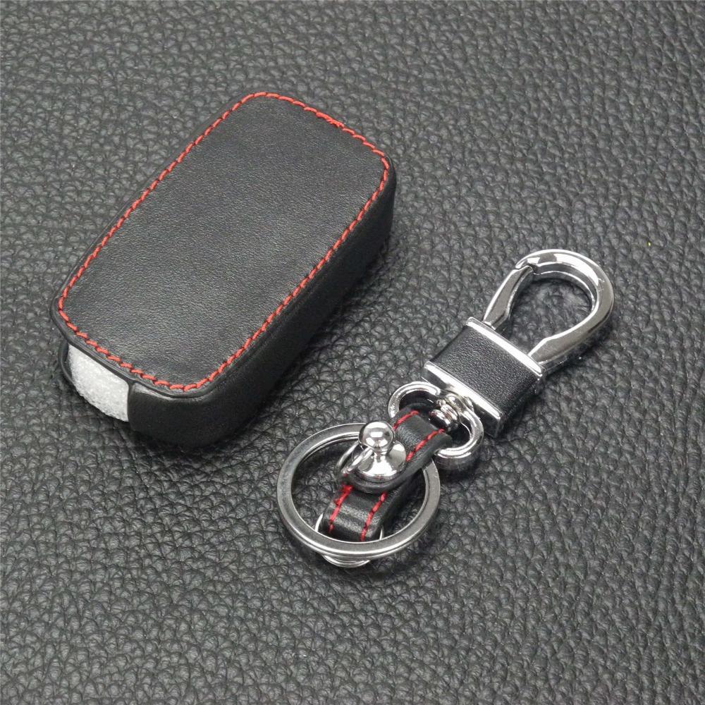 jingyuqin 2 Btns Remote Leather Car-Styling Key Cover Case For VW VOLKSWAGEN MK4 Seat Altea Alhambra Ibiza Transporter Polo GOLF