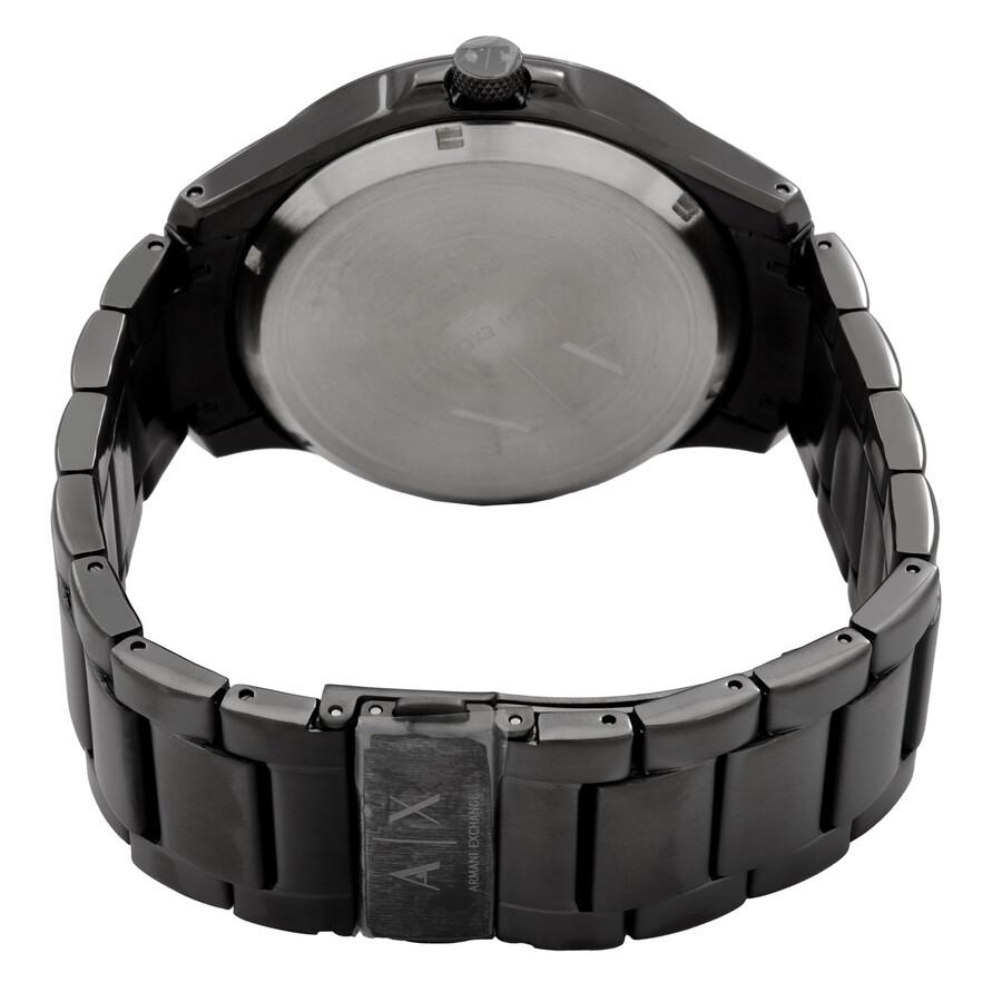 Armani Exchange Automatic Black Dial Men S Watch Ax2458