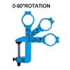 Electric Drill Fixing Bracket, Hand Drill Bench Drill Holder With 2 Washers And 1 Wrench Adjustable