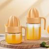 Citrus Juicer Manual Handheld Squeezer for Lemon Limes and Tangerines with Comfortable Grip Handle 280/450ml Capacity