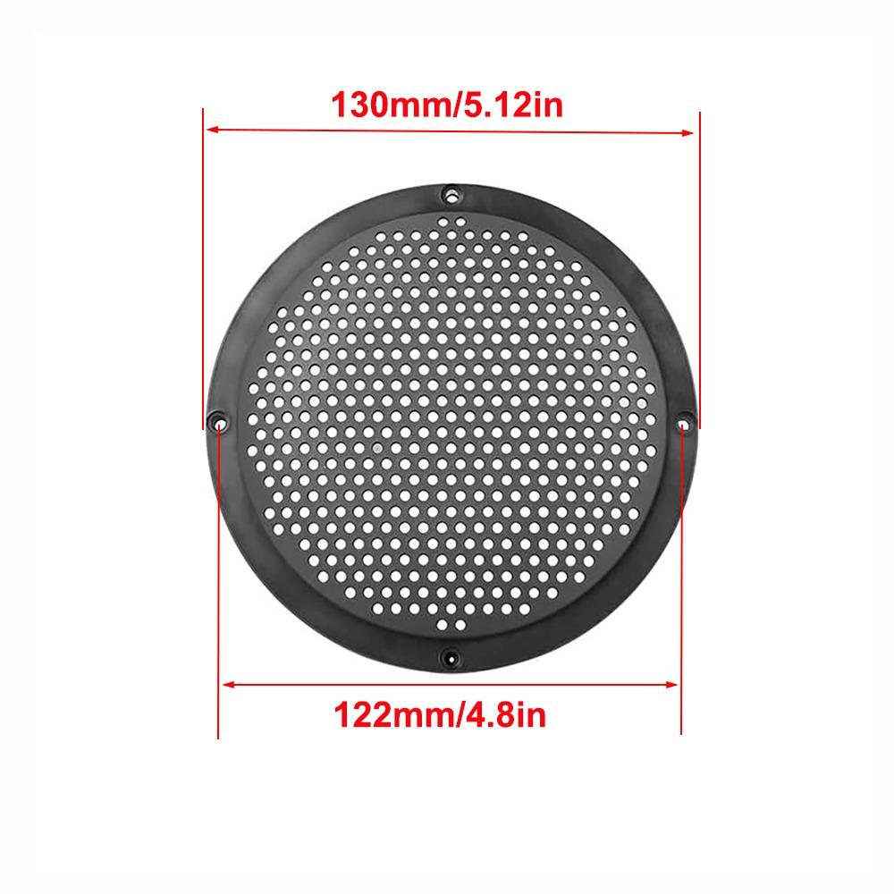 Black Speaker Grill Mesh 5/6/8/10 Inch Subwoofer Grill Guard New Speaker Protector 5inch