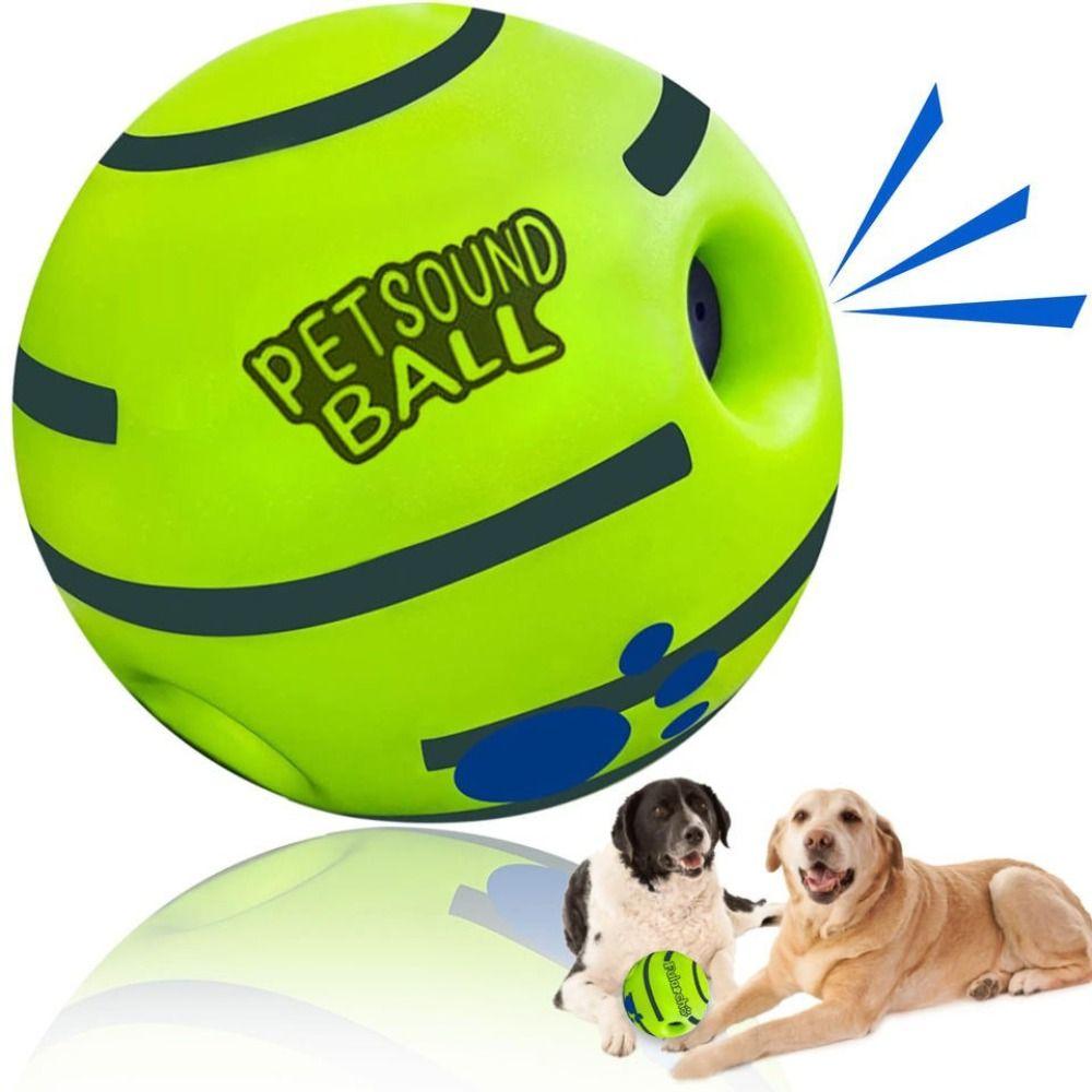 Pet Supplies Durable Dog Ball Interactive Bite-resistant Squeaky Dog Fun Sounds Wear-resistant Dog Molar Ball Relieve Boredom