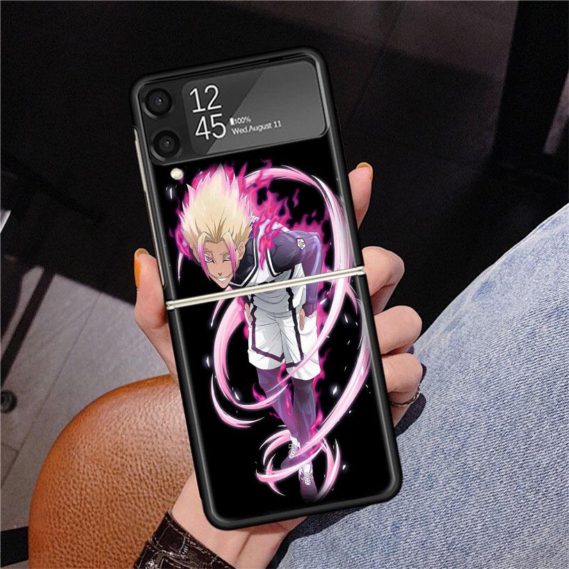 

Blue Lock Shidou Ryusei Phone Case For Samsung Z Flip 7 6 5 4 3 Galaxy ZFlip7 ZFlip6 ZFlip5 ZFlip4 ZFlip3 5G Print Cover Samsung Z Flip 4