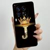 Camon30 Phone Case For Tecno Camon 30 Pro Premier 5G Casing Crown Letters Liquid Silicone Protection Back Cover Anti Slip Funda