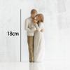 Premium American Family Statue Figurine Creative Wedding Gift Home Office Decor