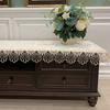 Table Cloth Rectangle Europe Coffee Embroidered Lace Tv Cabinet Shopbox Table Cover Tablecloth Fabric Long Strip Dust Cover