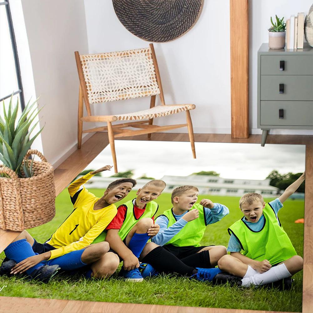 Customize Image Customize picture Floor Rug Office Rug Perfect for Kitchen Outdoor Entryway Hallway Antislip Carpet Anime Office Decor