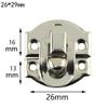 10Pcs Antique Hasps Iron Lock Catch Latches for Jewelry Box Buckle Suitcase Buckle Clip Clasp Wood Wine Box Latch
