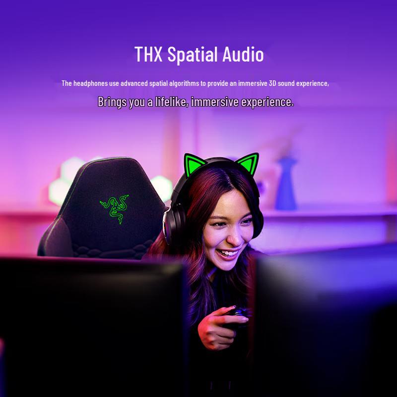 Razer Kraken Kitty V3 Pro Delta Tri-mode Gaming Headset