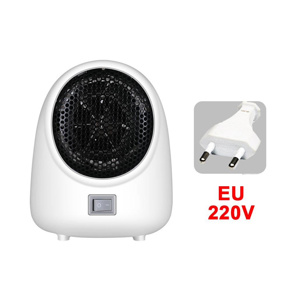 400W Mini Electric Heater 2-speed 3S Quick Heating Home Electric Heater 220V/110V Hot Fan Heater Overheating Protection Air Heat