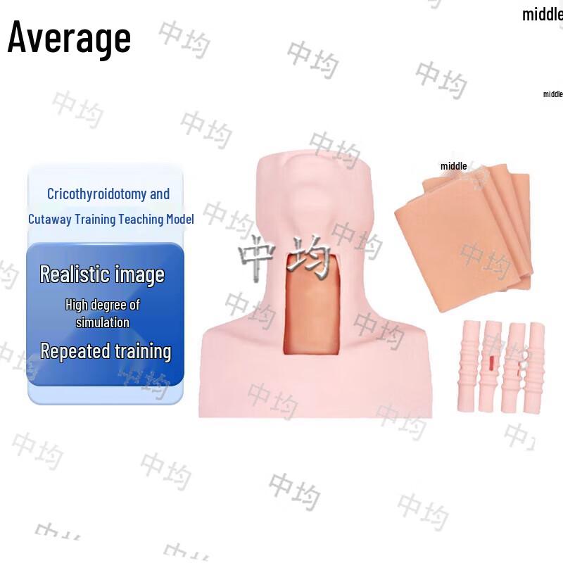 Cricothyroid Puncture & Tracheotomy Training Manikin