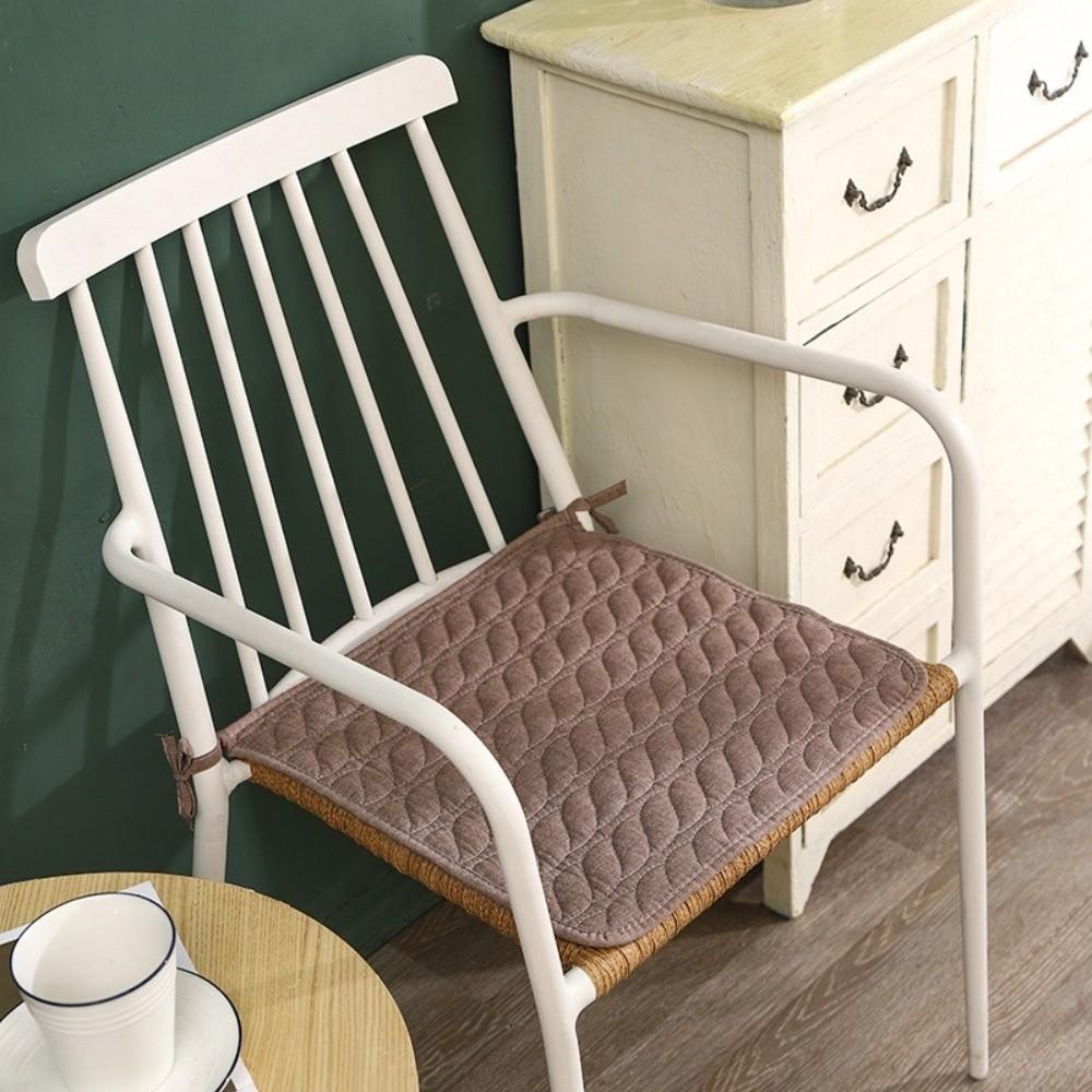 Thin Chair Seat Cushion Anti Slip Dining Chair Cushion Comfortable Office Chair Pad All Season
