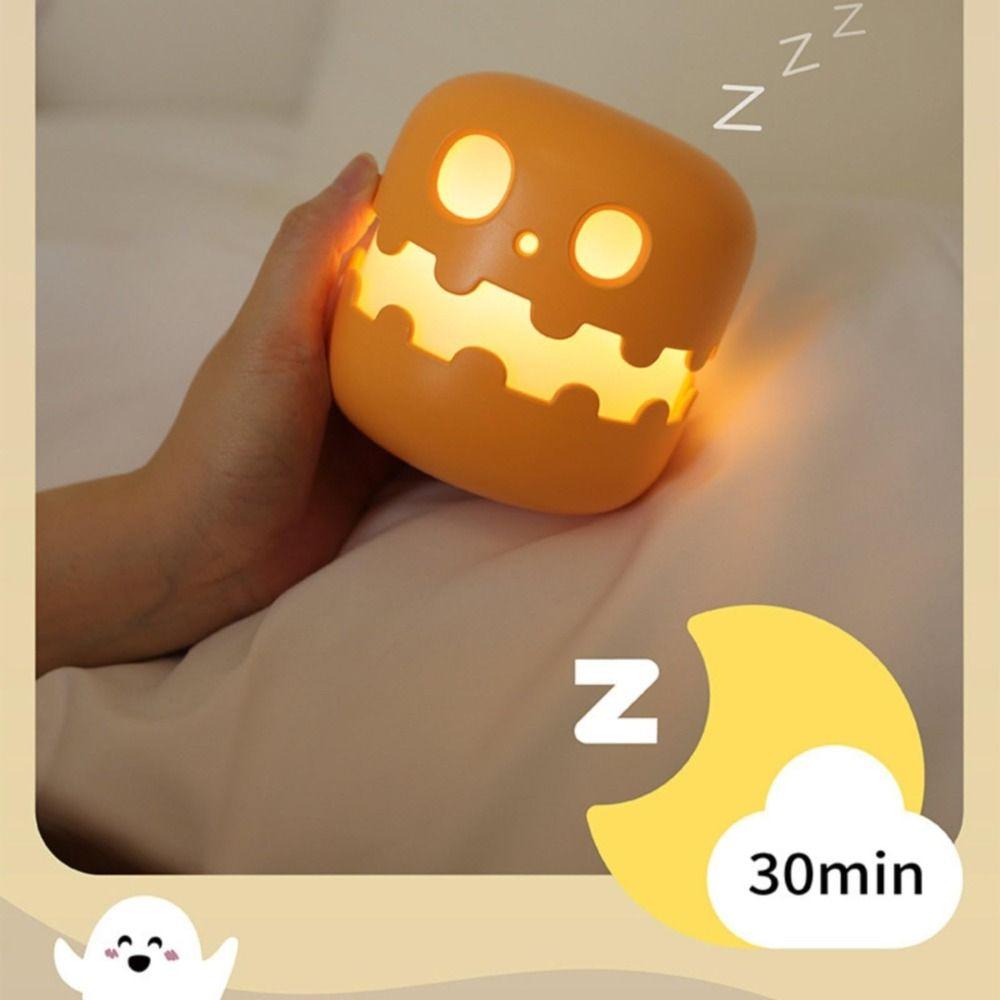 With Timer Function LED Nightlights Halloween Nightstand Lamp  Halloween Decorations