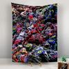 Tapestry MotoGP All Stars Riders Collage Ducati Yamaha Aprilia Poster Wall Art for Fan Cave