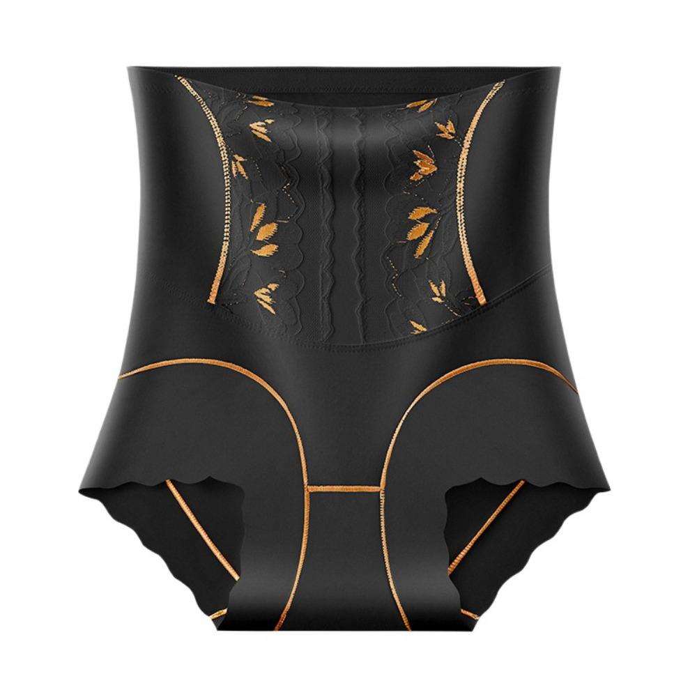 

Корректирующее белье для похудения, формирующее фигуру, с высокой талией и эффектом лифтинга ягодиц, модные трусики для формирования тела, для женщин XL чёрный