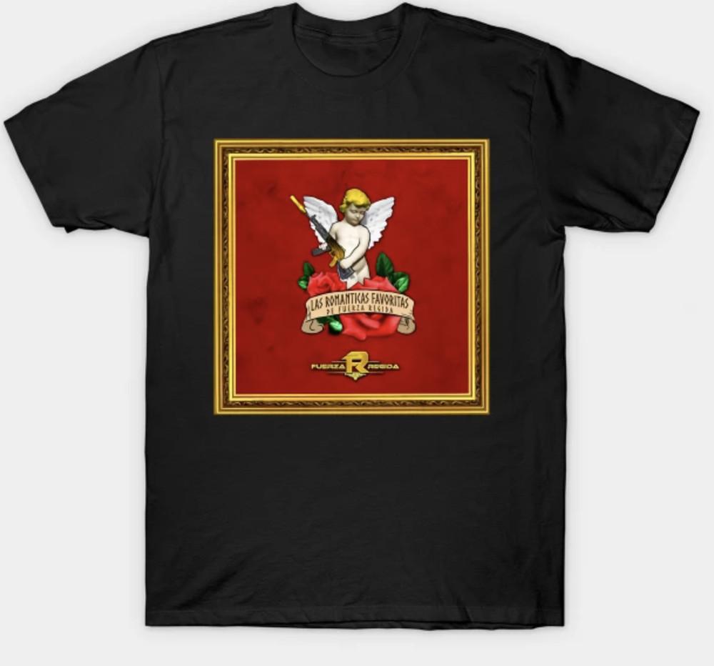 Fuerza Regida Short Sleeve  Mens Unisex S-3XL Black Fan Art Unisex T-Shirt L