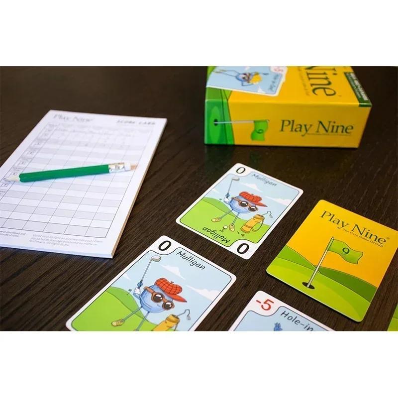 Play Nine Card Game for Family Party Entertainment Playing